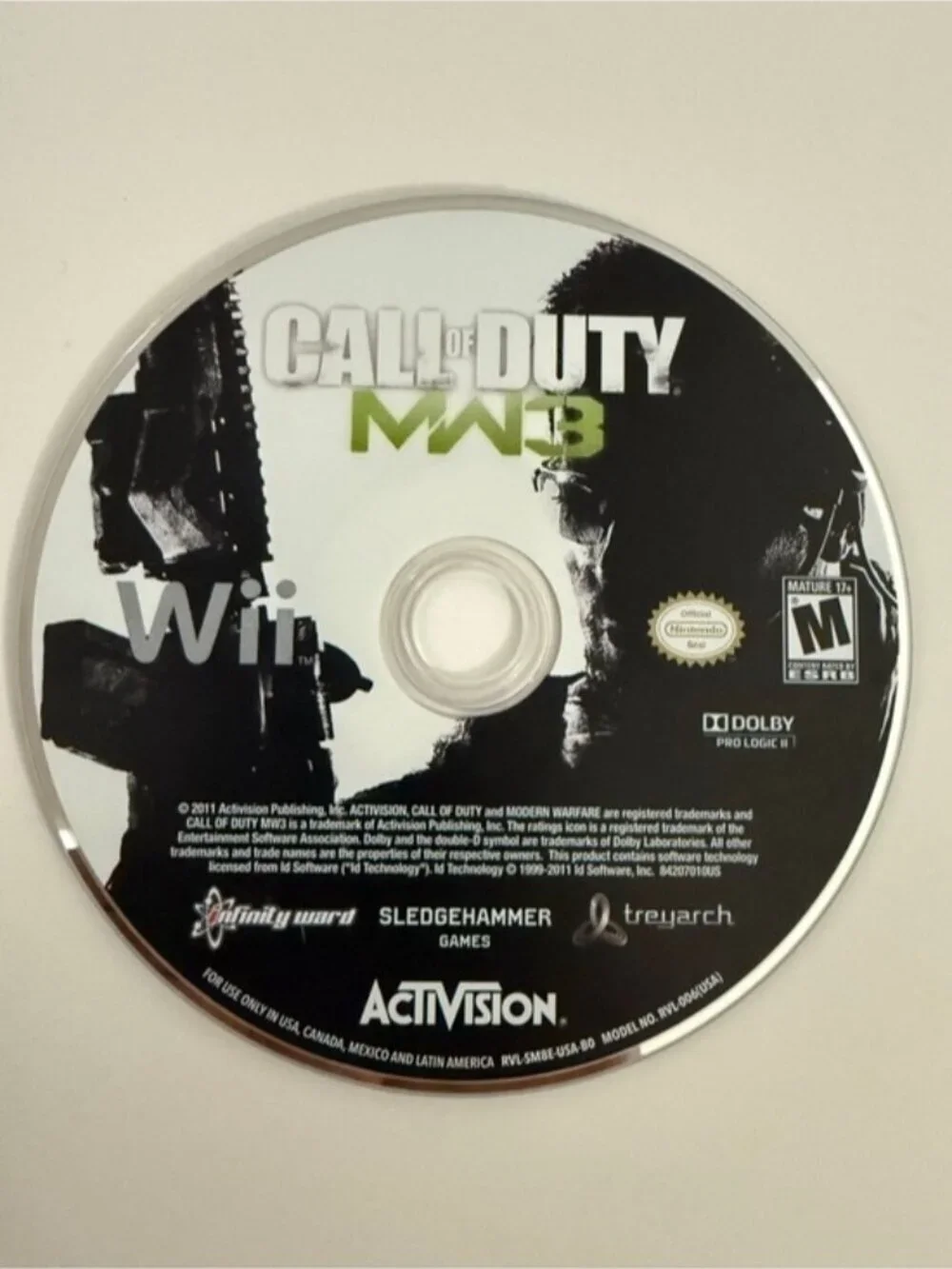 Call of Duty Modern Warfare 3 (MW3) Nintendo Wii Game – Complete